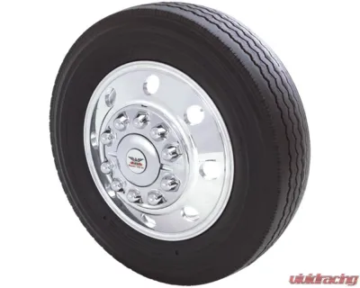 Phoenix USA ABS Front & Rear Hub Cover 10 Lug 225mm BC w/ M14 x 1.5 Nut - QH1002DK12