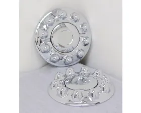 Phoenix USA ABS Chrome Plastic Front Hub Cover Ford F450 | F550 2017+