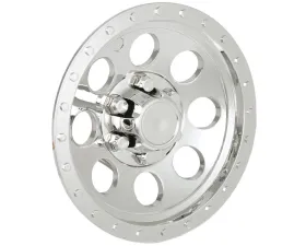 Phoenix USA ABS Chrome Wheel Cover 12 in 8 Hole Beadlock QuickTrim