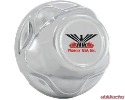 Phoenix USA ABS Chrome Hub Cover 5 Lug on 4.5 in BC QuickTrim - QT545CHN