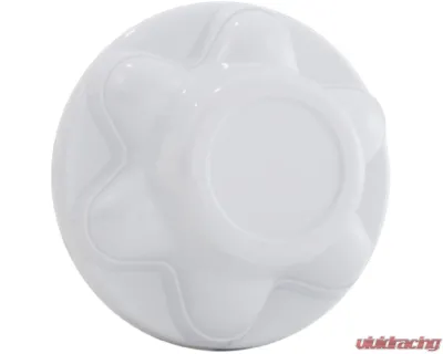 Phoenix USA ABS White Hub Cover 6 Lug w/ Open Middle QuickTrim - QT655WHN