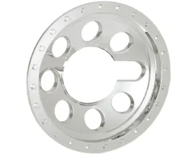 Phoenix USA ABS Chrome Wheel Cover w/ Open Hub 6 in Beadlock QuickTrim