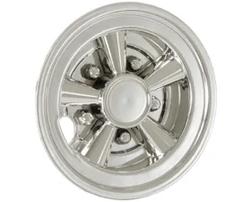 Phoenix USA ABS Chrome Wheel Cover 6 in 5 Spoke Mag QuickTrim