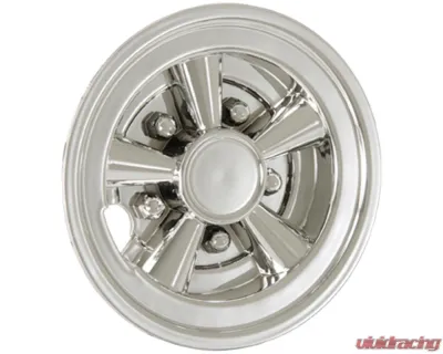 Phoenix USA ABS Chrome Wheel Cover 6 in 5 Spoke Mag QuickTrim - QT6CHM