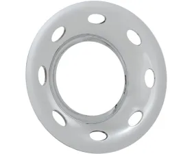 Phoenix USA ABS Chrome Wheel Cover 16 in 8 Lug w/ Open Middle QuickTrim