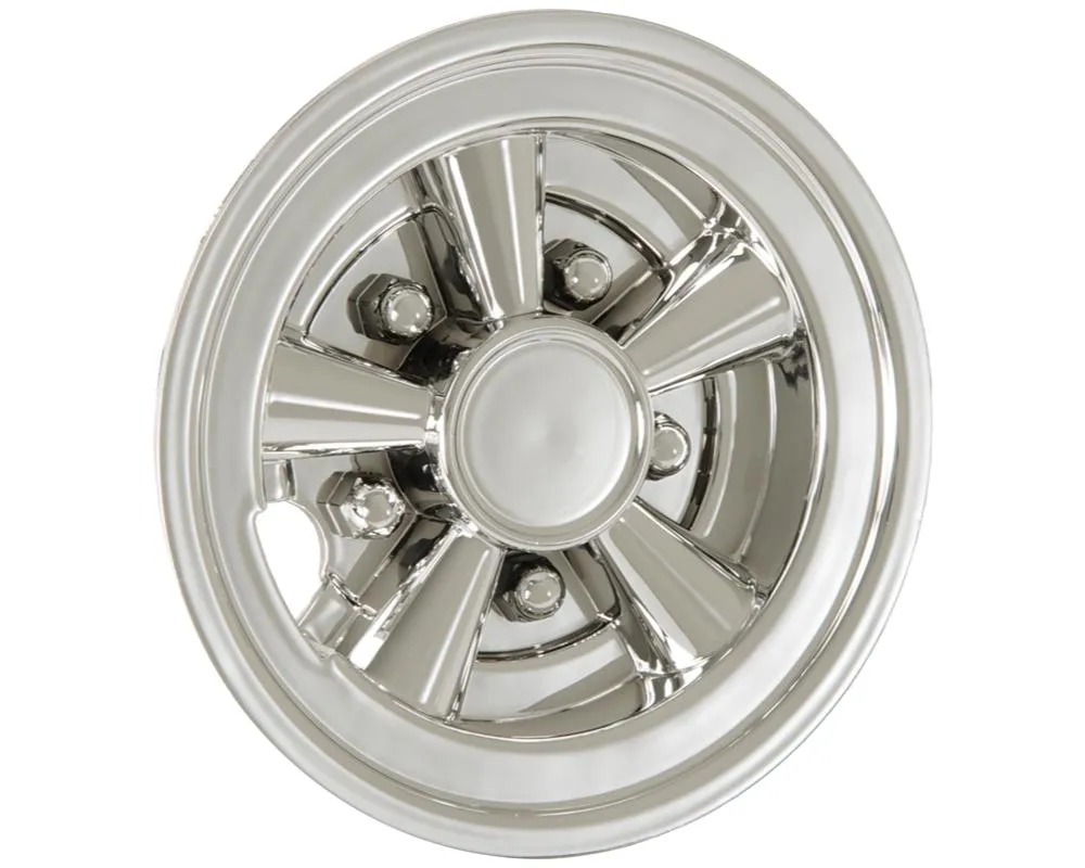 Phoenix USA ABS Chrome Wheel Cover 8 in 5 Spoke Mag QuickTrim - QT8CHM