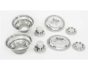 Phoenix USA SS Custom Liner Style Wheel Simulator Set Dodge | Ram 3500 2003-2018