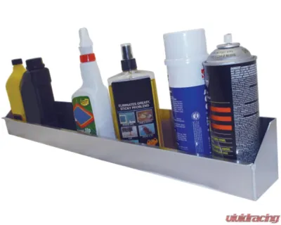 Phoenix USA 4H x 33.5W x 4D Tow Rax Aluminum Aerosol Utility Tray For Up To 12 Cans - SP12AT