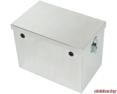 Phoenix USA 14" Machine Finish Tow Rax Aluminum Battery Box - SP14B
