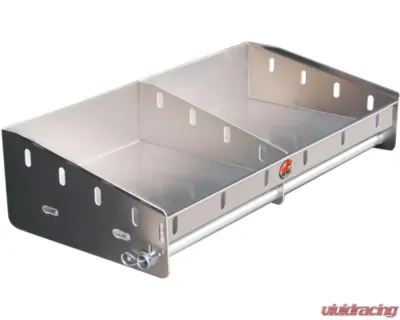 Phoenix USA 7H x 28W x 15D Tow Rax Aluminum Double Helmet Shelf w/ Removable Bar - SP280HSA
