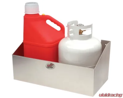 Phoenix USA 12H x 22.5W x 12.5D Tow Rax Aluminum Propane Fuel 2 Jug Rack - SP2BRA