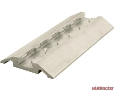 Phoenix USA .5H x 2.5W x 72L Tow Rax Aluminum Low Profile Floor Track Mill Finish w/ Mounting Holes - SP72TA