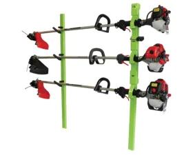 Phoenix USA 55L x 6W x 6H Tow Rax Trimmer Rack for 3 Trimmers Slam Latch Angle Up