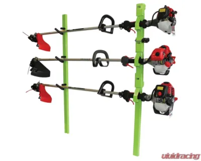 Phoenix USA 55L x 6W x 6H Tow Rax Trimmer Rack for 3 Trimmers Slam Latch Angle Up - SPDDTR3