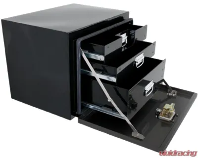 Phoenix USA 24L x 18D x 18H Steel Body & Door Toolbox w/ 3 Drawers - STMRD24D3