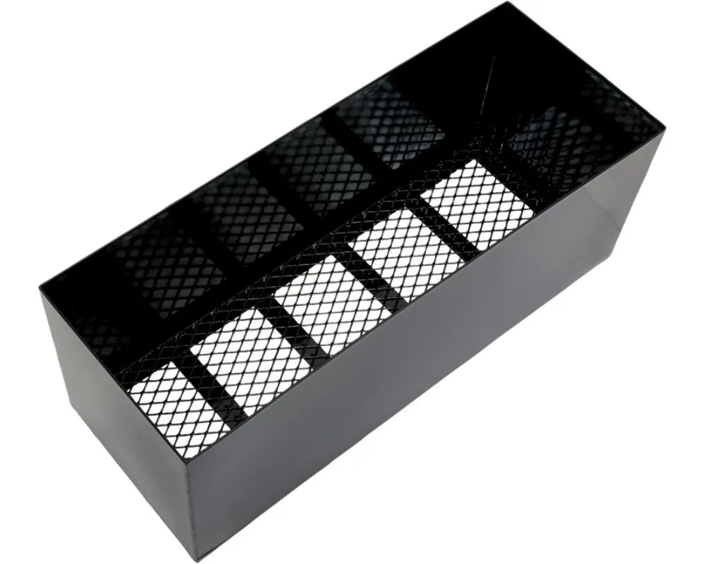 Phoenix USA 36L x 18D x 18L Powder Coated Black Steel Mesh Basket - SUBMB36
