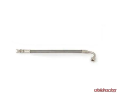 Phoenix USA 9.9"L Single Braided Stainless Valve Extension w/ 63 Degree Bend & Hex Female End - VE963HSS