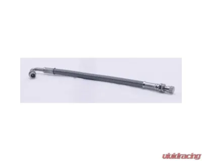 Phoenix USA 9"L Single Braided Stainless Valve Extension w/ 120 Degree Bend Female End - VE990SS