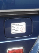 Terrawagen Diesel Only Sticker MB 7 Languages Mercedes-Benz 907 Sprinter 2019-2023                                     - STK-MBDSL - Image 2