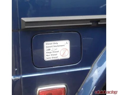 Terrawagen Diesel Only Sticker MB 7 Languages Mercedes-Benz 907 Sprinter 2019-2023 - STK-MBDSL