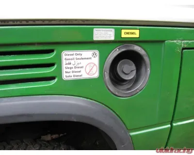 Terrawagen Diesel Only VW Sticker 7 Languages Volkswagen Vanagon | Transporter 1980-1992 - STK-VWDSL