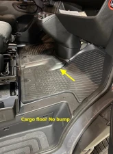Terrawagen Rubber Floor Mats Passenger/Crew w/Heater Mercedes-Benz Sprinter 907 2019-2023                                     - TWNS-14 - Image 3
