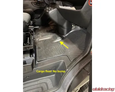 Terrawagen Rubber Floor Mats Passenger/Crew w/Heater Mercedes-Benz Sprinter 907 2019-2023 - TWNS-14