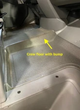 Terrawagen Rubber Floor Mats Passenger/Crew w/Heater Mercedes-Benz Sprinter 907 2019-2023                                     - TWNS-14 - Image 4