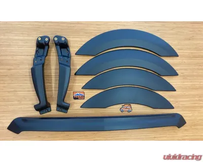 Terrawagen Bundle Fender Armor, Mondos, & Aero Hood Spoiler Mercedes-Benz 907 Sprinter 2019-2023 - TWNS-B1