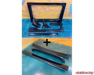 Terrawagen Rear + Front Tidy Trim Kit Combo w/Window Mercedes-Benz 907 Sprinter 2019-2023 - TWNS-C-1