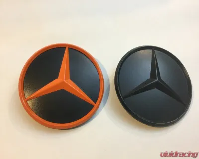 Terrawagen Rear Door Emblem Black Complete w/Backing Mercedes-Benz 907 Sprinter 2019-2023 - TWS-03B