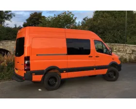 Terrawagen 4pcs Euro Wheel Arch Armor Kit Mercedes-Benz Sprinter 2006-2018