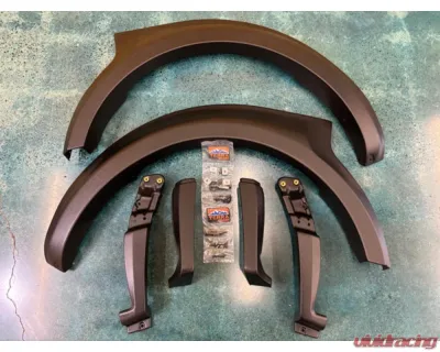 Terrawagen Desert Defender Fender Flares Front Set w/ Mondo Mudguards Mercedes-Benz Sprinter 907 2019-2024 - TWNS-75-4