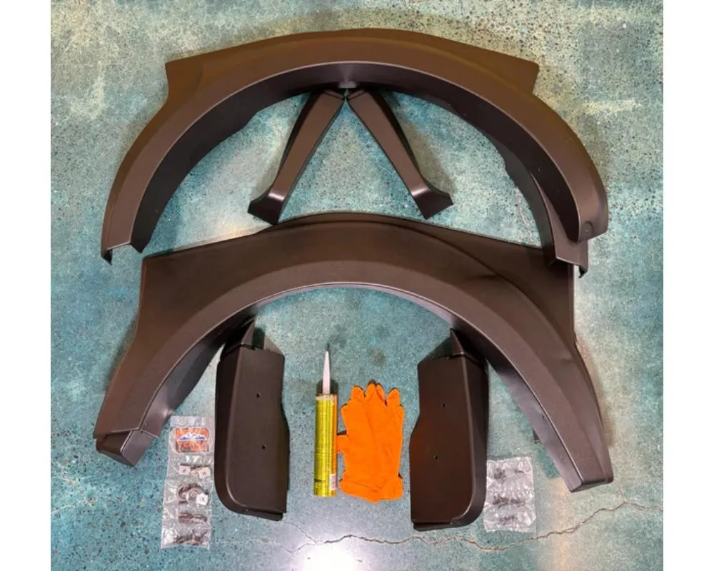 Terrawagen Desert Defender Fender Flares Full Kit Mercedes-Benz Sprinter 907 2019-2024 - TWNS-75