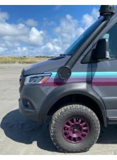Terrawagen Desert Defender Fender Flares Front Set w/ Mondo Mudguards Mercedes-Benz Sprinter 907 2019-2024                                     - TWNS-75-4 - Image 6