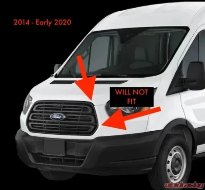 Terrawagen Aero Hood Spoiler Ford Transit 2021+ - TWFT-06