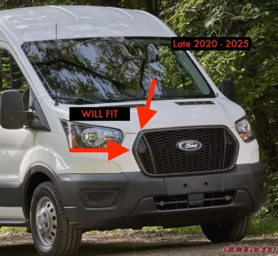 Terrawagen Aero Hood Spoiler Ford Transit 2021+ - TWFT-06