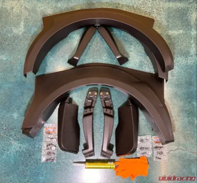 Terrawagen Desert Defender Classic Edition Fender Flares with Mondo Mudguards for Mercedes-Benz 907 Sprinter 2019-2024 - TWNS-76-2