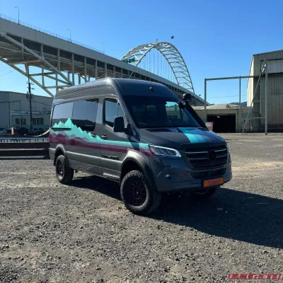 Terrawagen Desert Defender Classic Edition Fender Flares with Mondo Mudguards for Mercedes-Benz 907 Sprinter 2019-2024 - TWNS-76-2