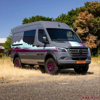 Terrawagen Desert Defender Classic Edition Fender Flares with Mondo Mudguards for Mercedes-Benz 907 Sprinter 2019-2024 - TWNS-76-2
