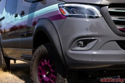 Terrawagen Desert Defender Classic Edition Fender Flares with Mondo Mudguards for Mercedes-Benz 907 Sprinter 2019-2024 - TWNS-76-2