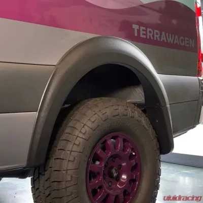 Terrawagen Desert Defender Classic Edition Fender Flares with Mondo Mudguards for Mercedes-Benz 907 Sprinter 2019-2024 - TWNS-76-2