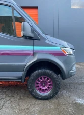 Terrawagen Desert Defender Classic Edition Fender Flares with Mondo Mudguards for Mercedes-Benz 907 Sprinter 2019-2024                                     - TWNS-76-2 - Image 7