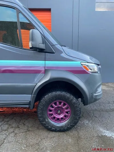 Terrawagen Desert Defender Classic Edition Fender Flares for 2019-2024 Mercedes-Benz 907 Sprinter - TWNS-76