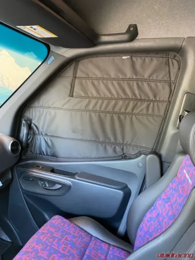 Terrawagen Bug Barrier and EcoFlow Reversa-Vent Shade Pair for Mercedes-Benz 906 Sprinter 2007-2018 - TWVM-6