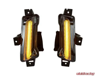American Modified Fog Lights w/Sequenal Turn Signal Chevrolet Camaro 2016-2022 - AMCHBC00801