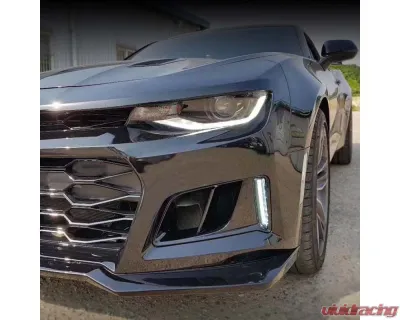 American Modified Fog Lights w/Sequenal Turn Signal Chevrolet Camaro 2016-2022 - AMCHBC00801