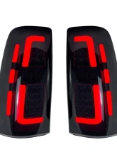American Modified LED Tail Lights Chrome Housing w/Smoked Lens GMC Sierra 1500 | 2500 | 3500 1999-2006                                     - AMCHCC00201 - Image 5