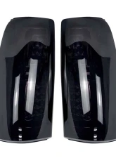 American Modified LED Tail Lights Chrome Housing w/Smoked Lens GMC Sierra 1500 | 2500 | 3500 1999-2006                                     - AMCHCC00201 - Image 6