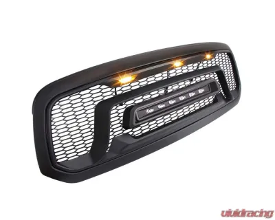 American Modified Armor Grille w/Off-Road Lights Ram 1500 2013-2018 - AMDEBA00101
